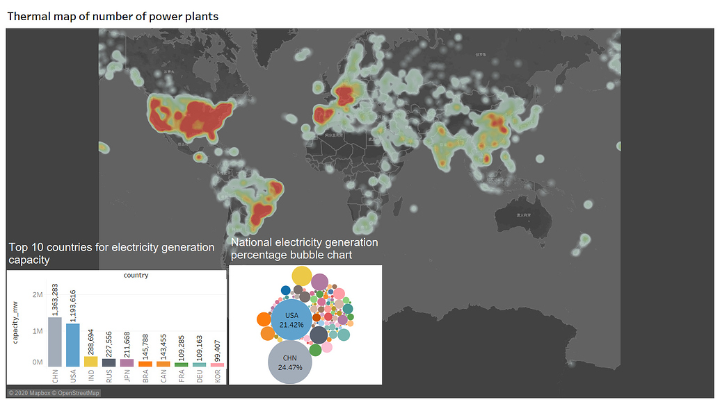 Map Visualization Of Global Power Plants - Visual Design - VisGuides